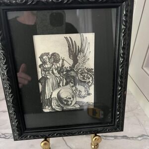 Professionally framed print by Albrecht Dürer "Coat of Arms with a Skull"